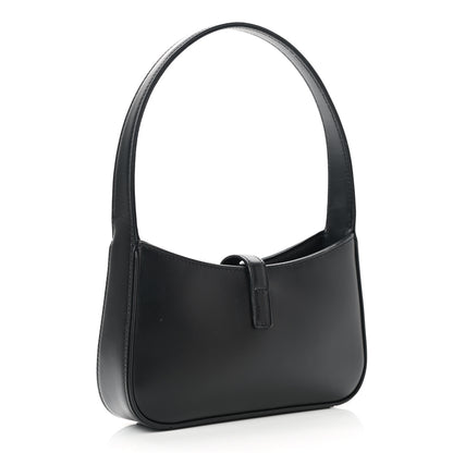 Saint Laurent Smooth Calfskin Le 5 A 7 Mini Hobo Black 3 of 10