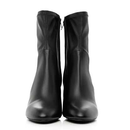 Louis Vuitton Calfskin Silhouette Ankle Boots 39 Black 2 of 8