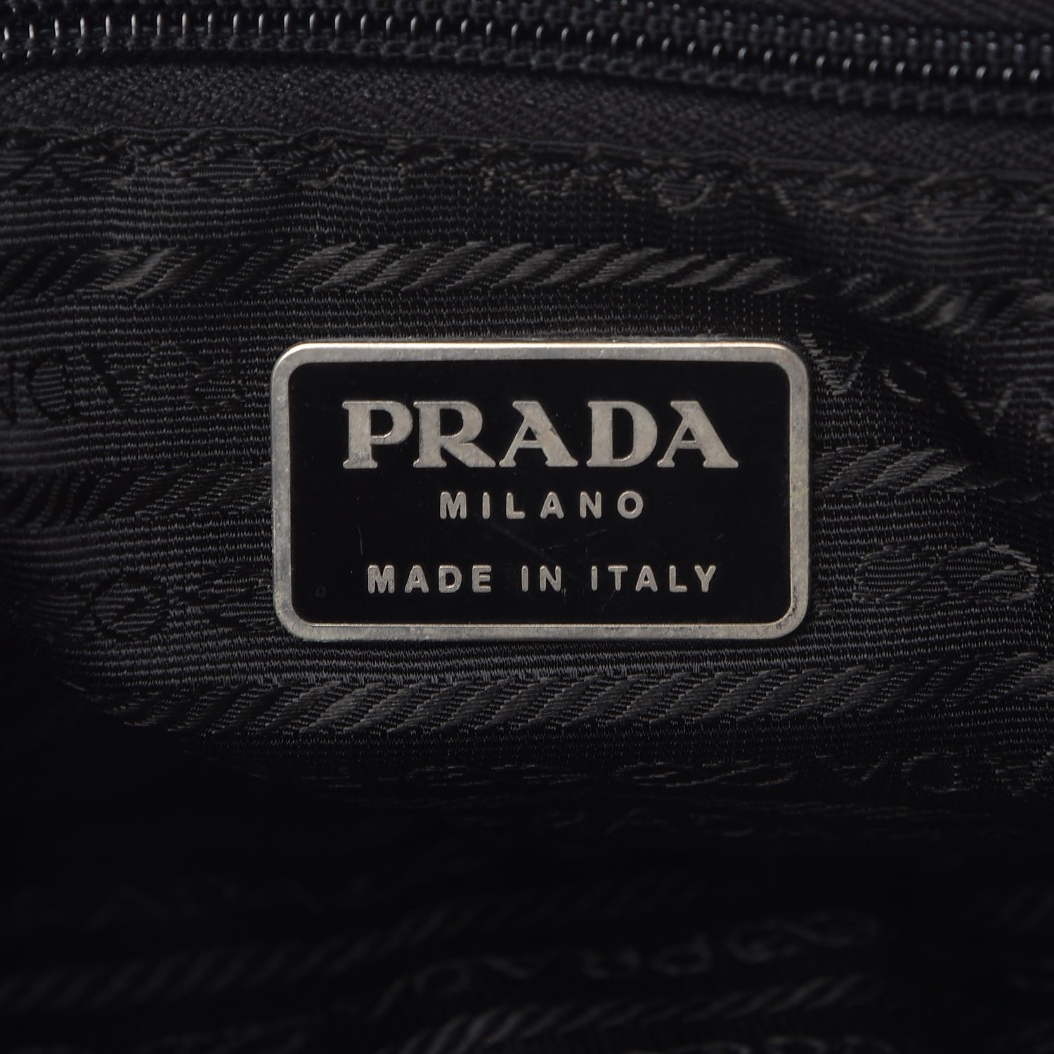 Prada Nylon Vela Small Backpack Black 6 of 7