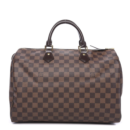 Louis Vuitton Damier Ebene Speedy 35 1 of 11
