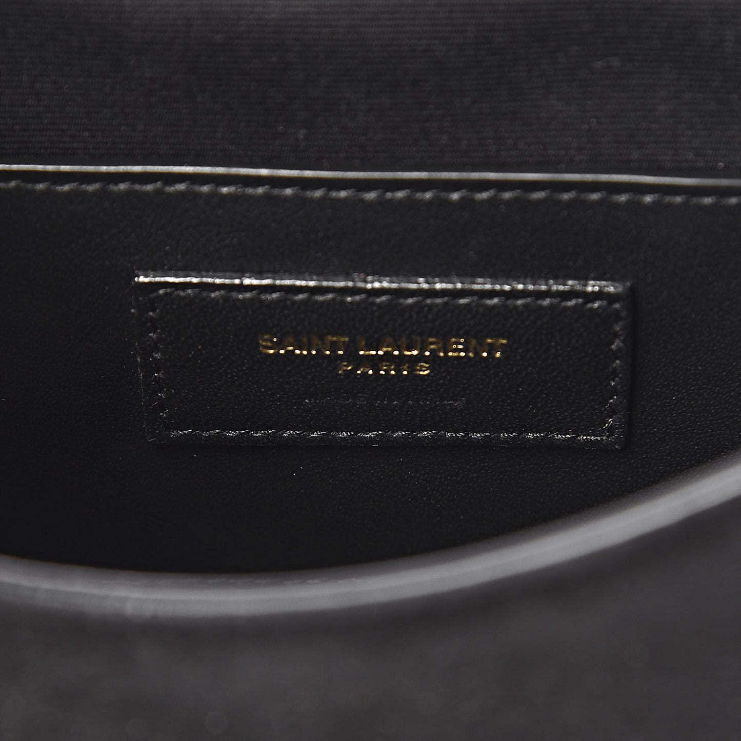 Suede Tassel Demie Lune Minaudiere Black