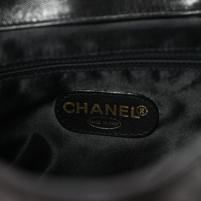 Chanel Lambskin Quilted Backpack Black 6 of 12
