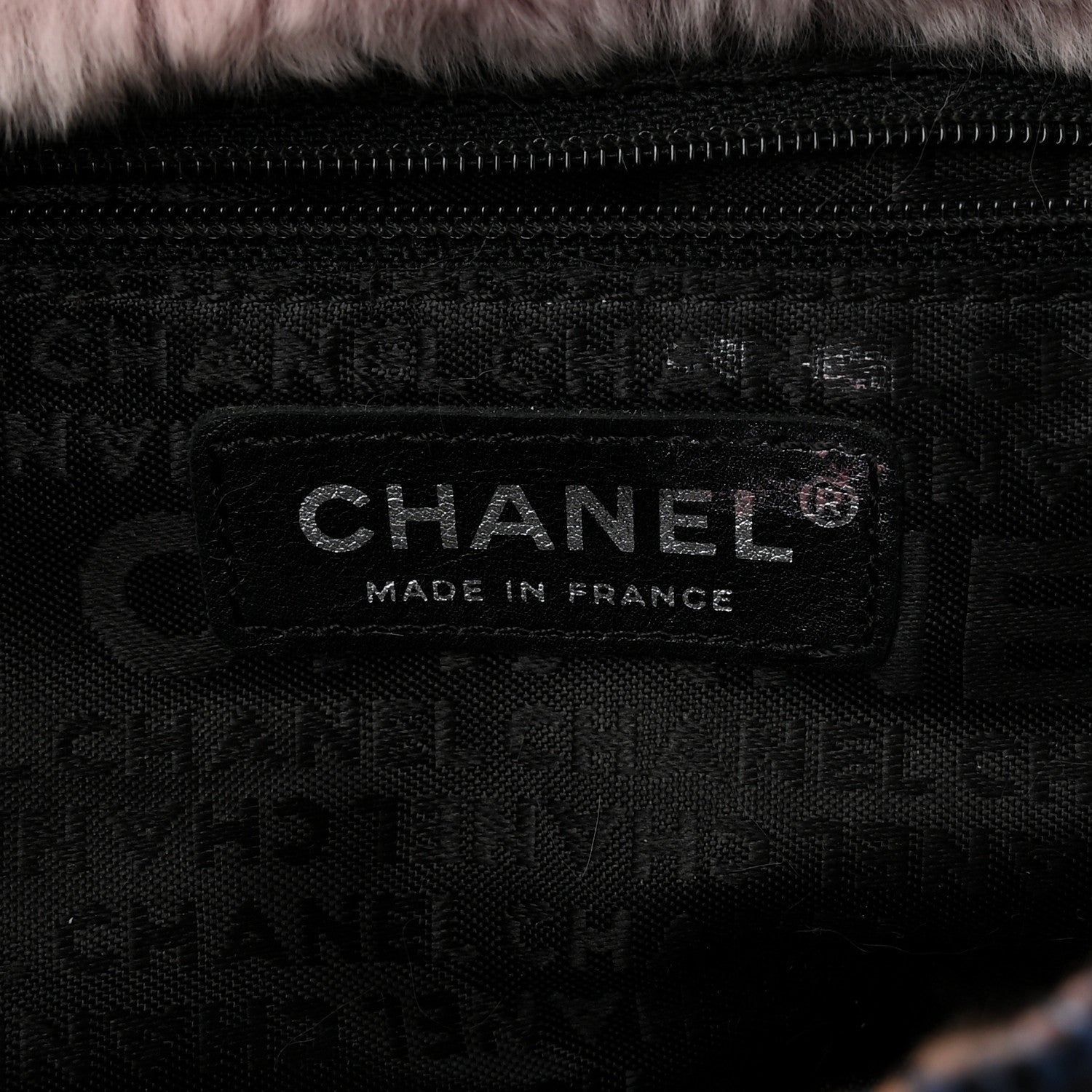 Chanel Rabbit Fur Tweed Small Fantasy Flap Pink 6 of 10
