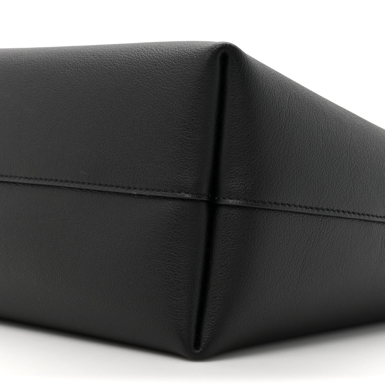Saint Laurent Calfskin Large Shopping Tote Black 10 of 11