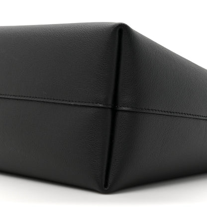 Saint Laurent Calfskin Large Shopping Tote Black 10 of 11