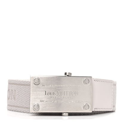 Louis Vuitton Bengale Inventeur Belt 90 36 White 1 of 6