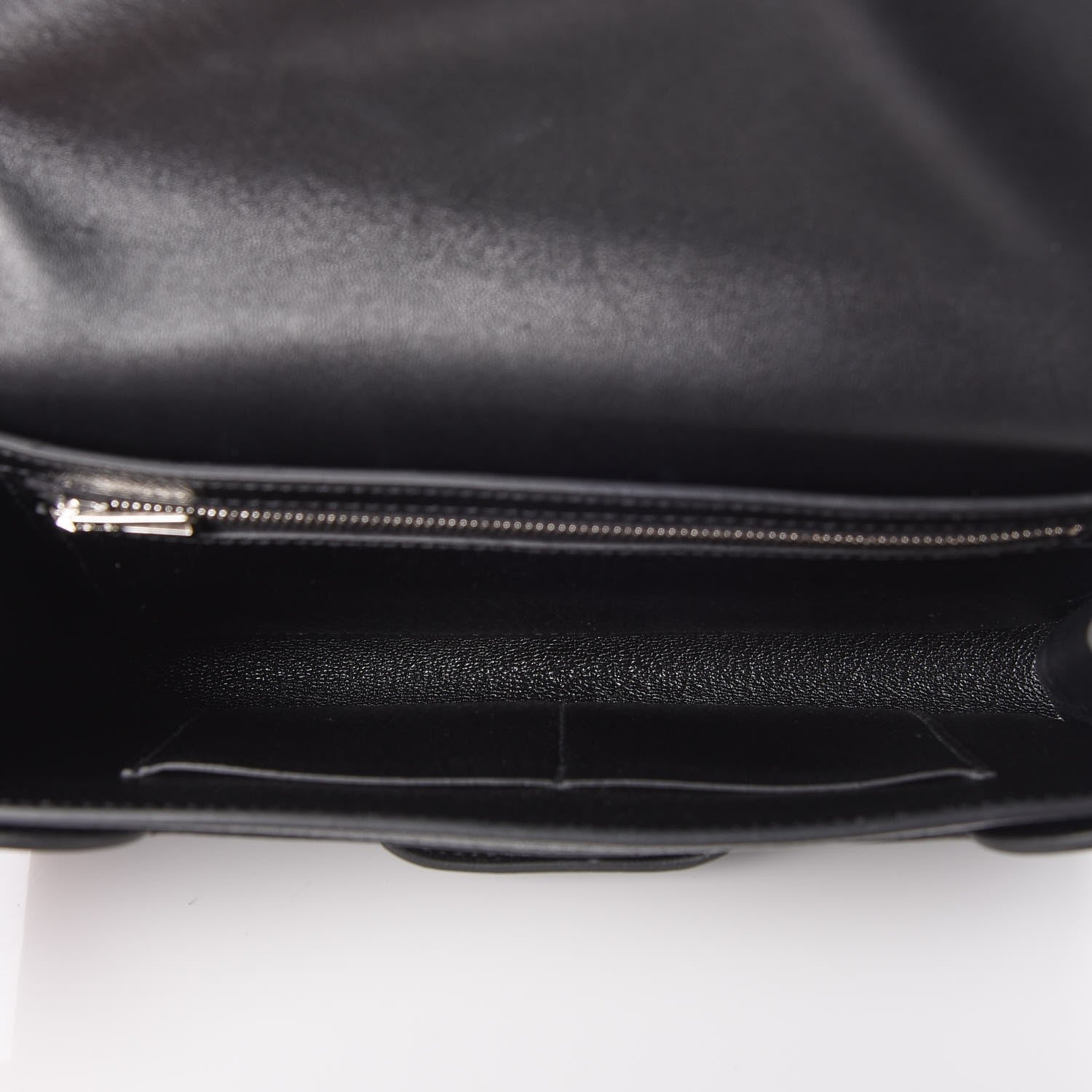 Hermes Chevre Mysore 1938 Wallet 19 Black 5 of 9