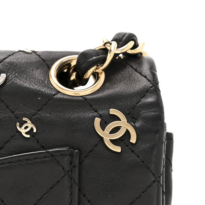 Chanel Calfskin CC Punk 2.55 Reissue 224 Flap Black 13 of 14