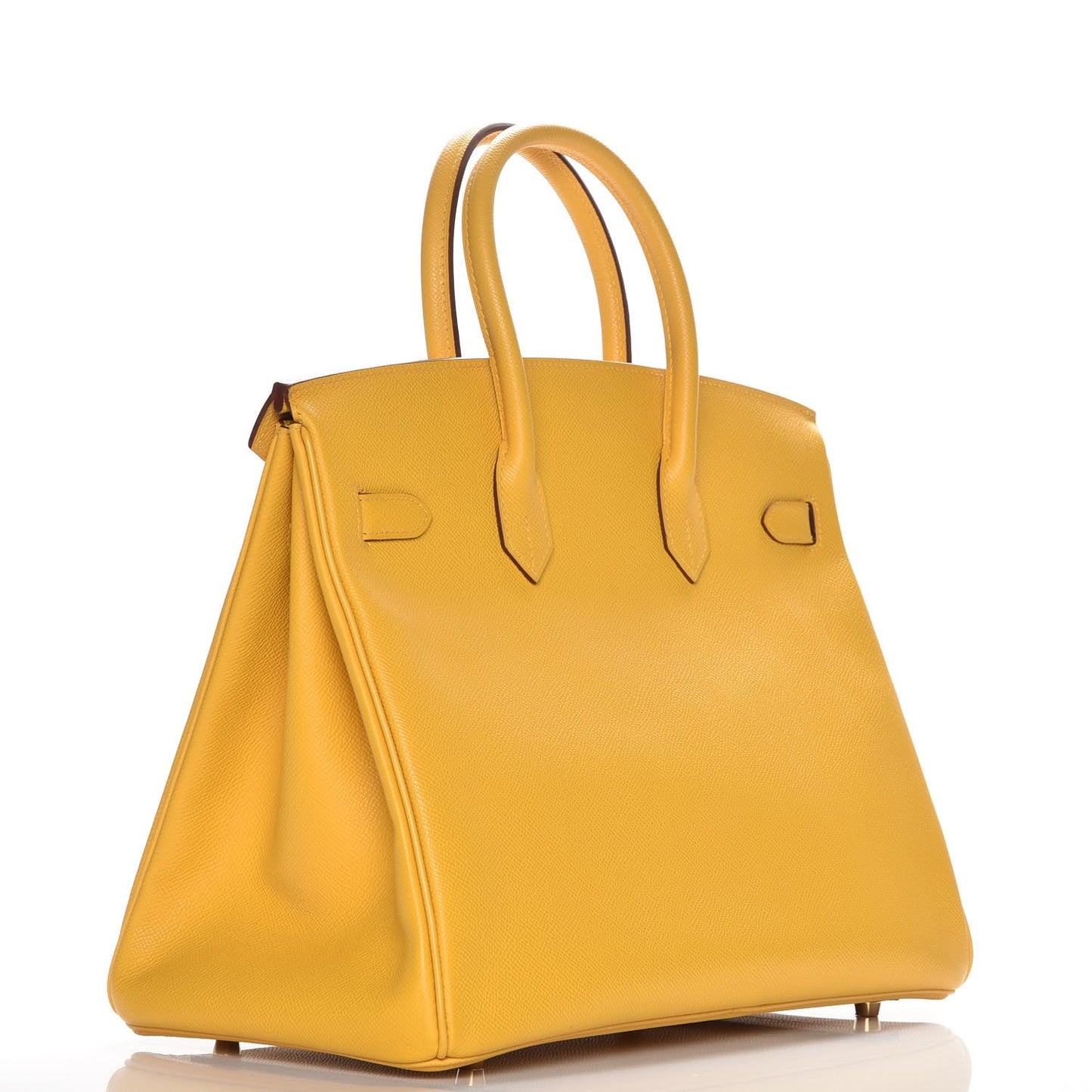 Epsom Birkin 35 Jaune D'Or
