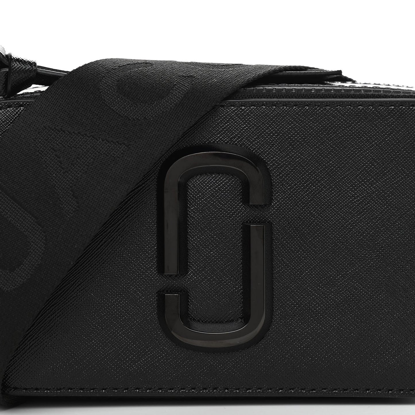Saffiano Snapshot Camera Bag Black