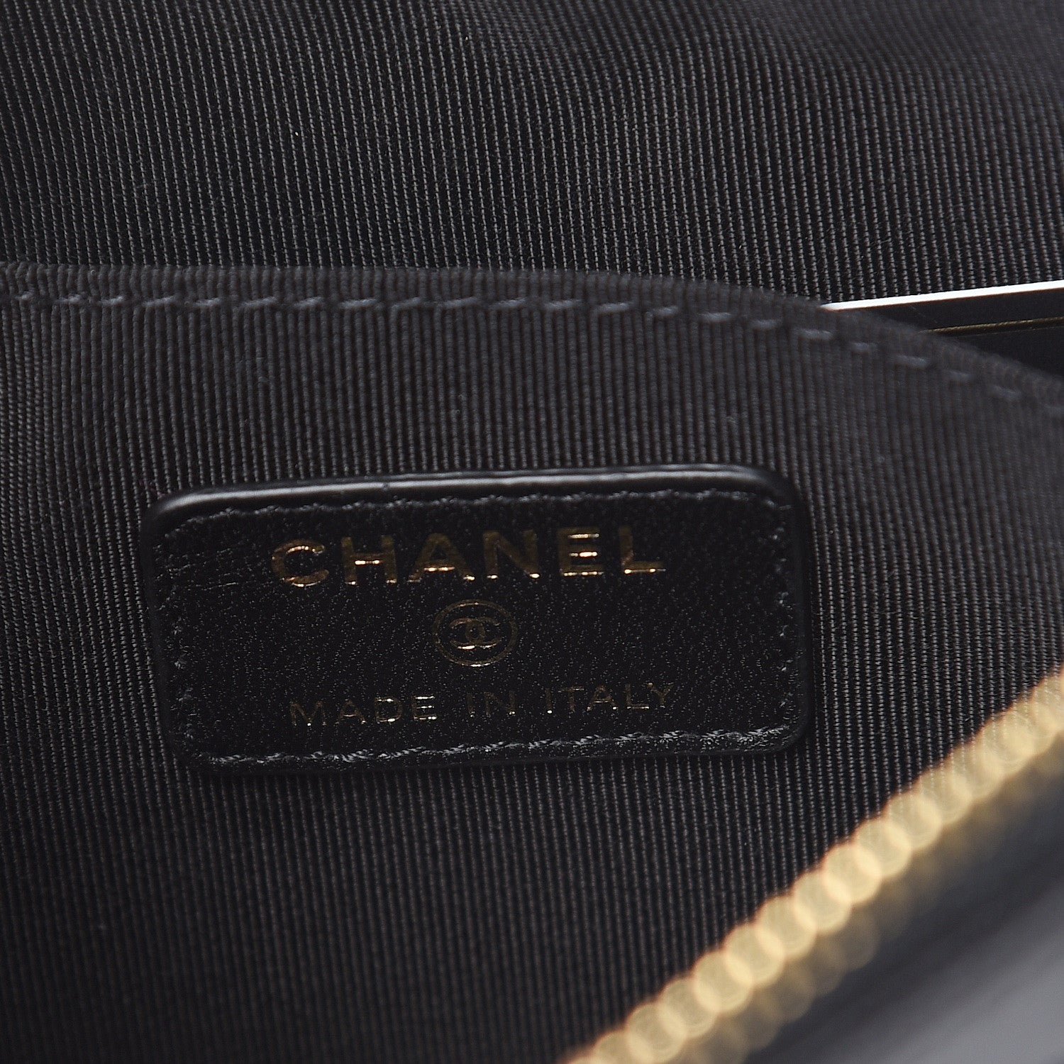 Chanel Lambskin Quilted Waist Bag Black 8 of 14