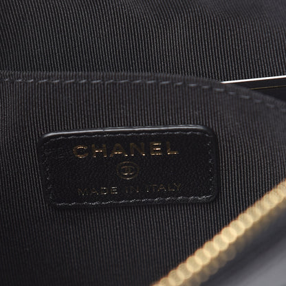 Chanel Lambskin Quilted Waist Bag Black 8 of 14