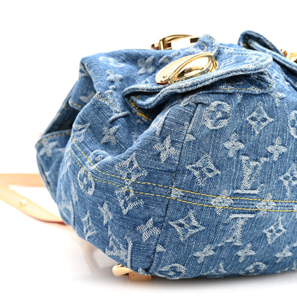 Louis Vuitton Denim Venice Backpack Blue 7 of 8