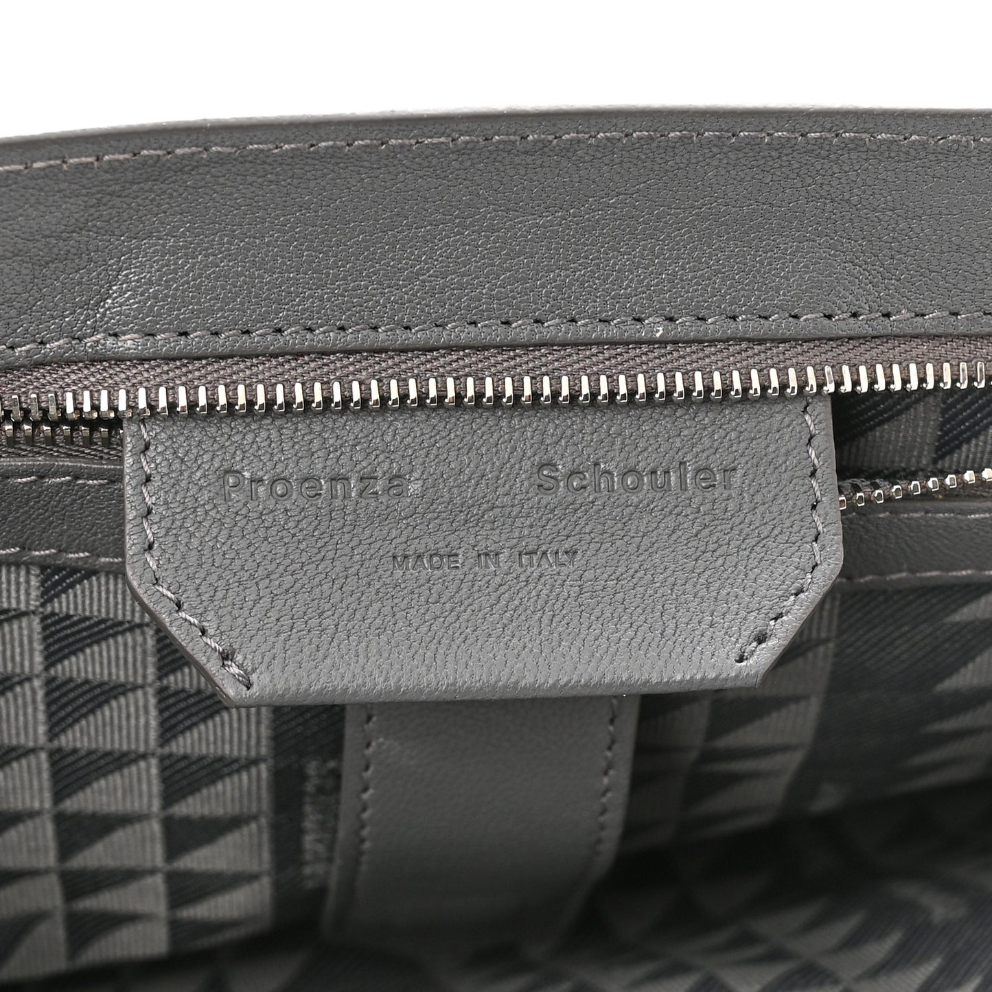 Lambskin Medium PS1 Satchel Heather Grey