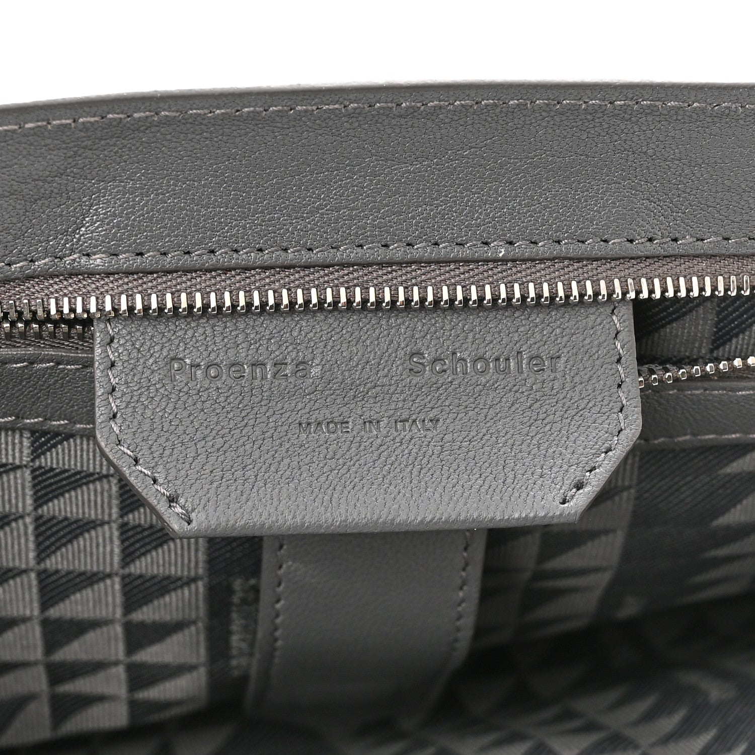 Proenza Schouler Lambskin Medium PS1 Satchel Heather Grey 7 of 11
