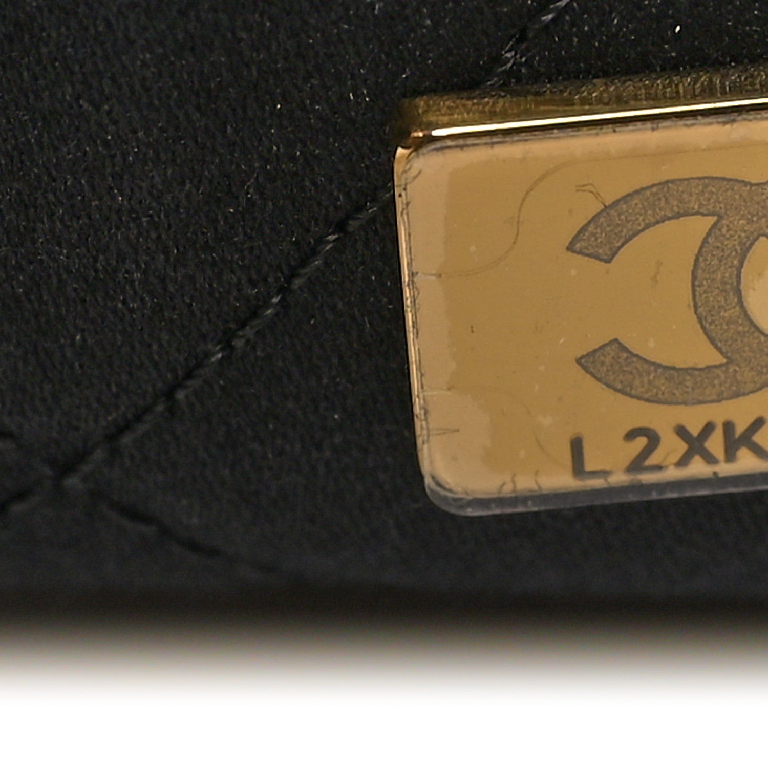 Chanel Velvet Sequin Quilted Small Chanel 22 Black 9 of 15