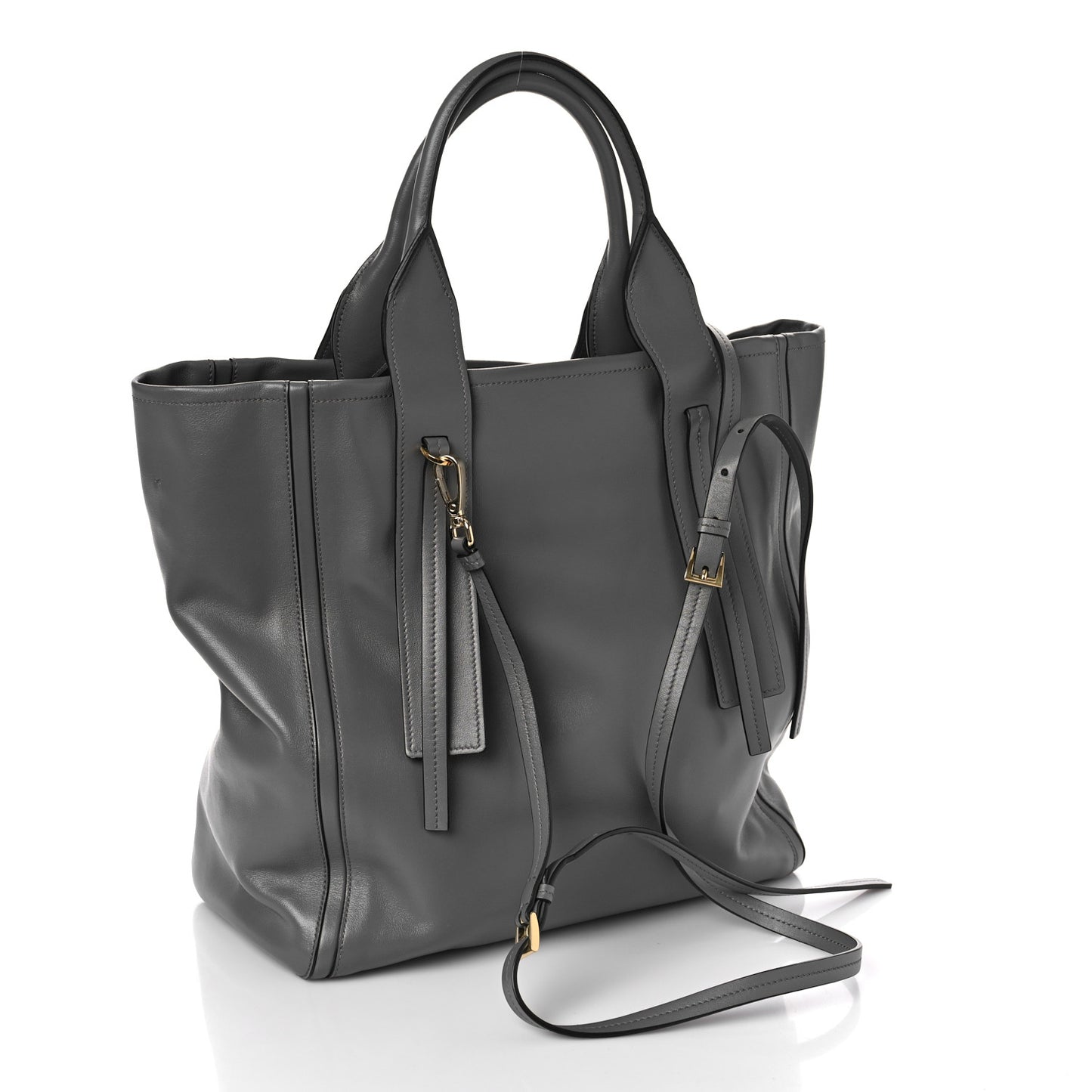 Grace Lux Light Medium Ouverture Shoulder Bag Marmo