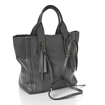 Prada Grace Lux Light Medium Ouverture Shoulder Bag Marmo 3 of 8