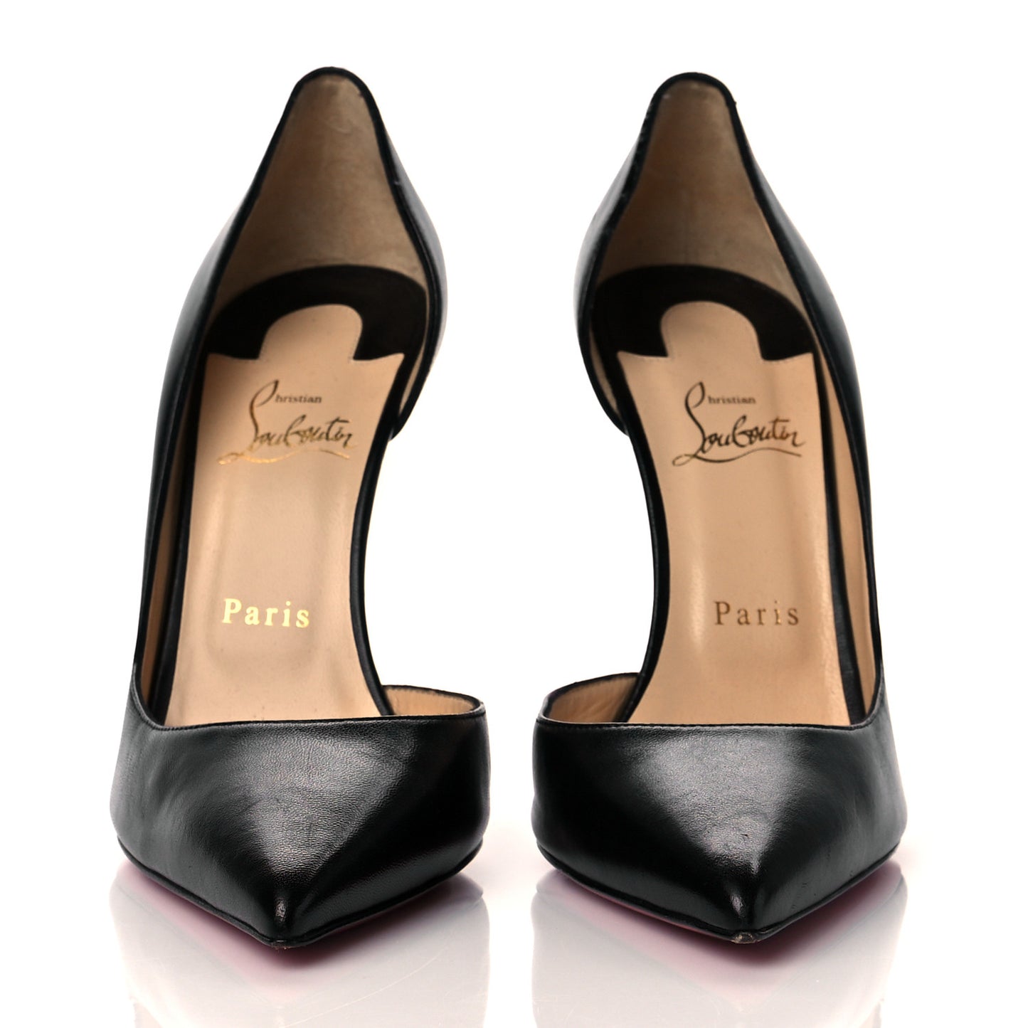 Shiny Nappa Iriza 100 Pumps 40 Black