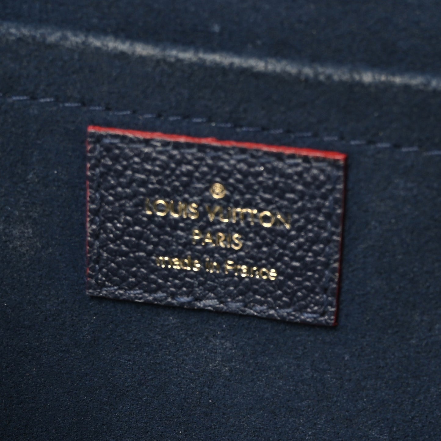 Empreinte Marignan Marine Rouge
