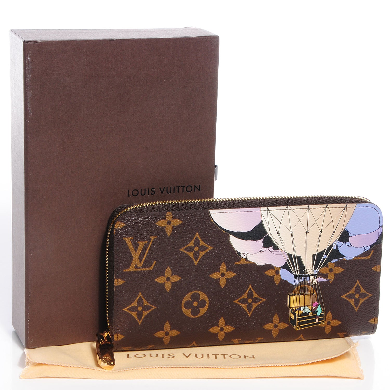 Louis Vuitton Monogram Illustre Zippy Wallet 6 of 9
