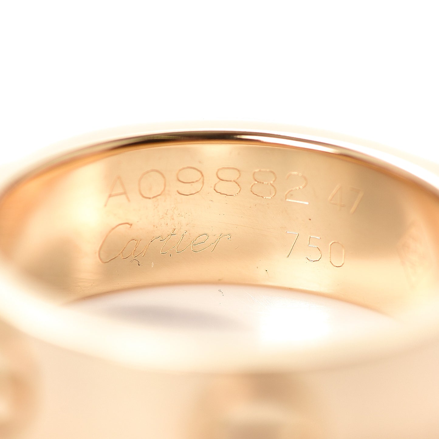 18K Yellow Gold 5.5mm LOVE Ring 47 4