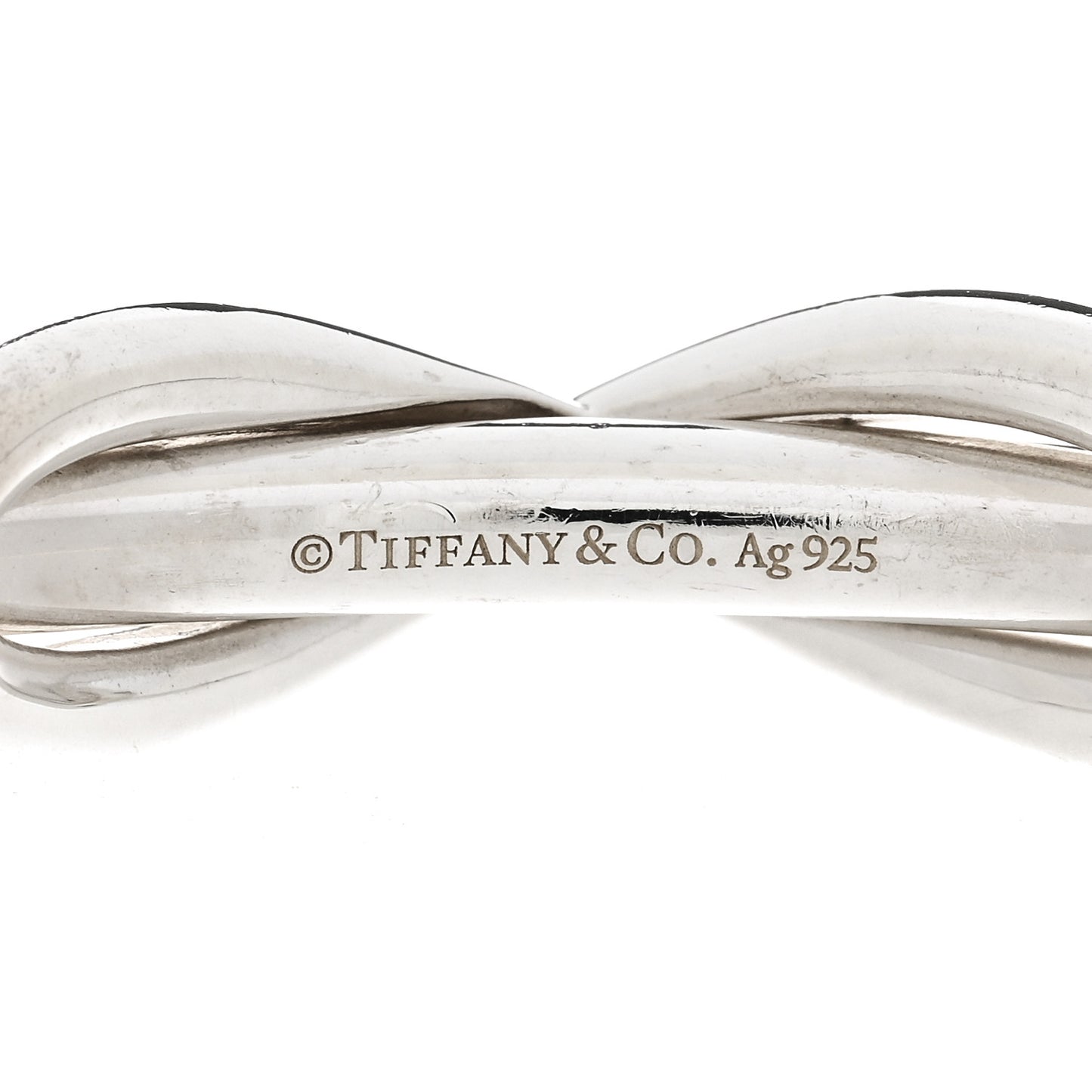 Sterling Silver Infinity Cuff Bracelet