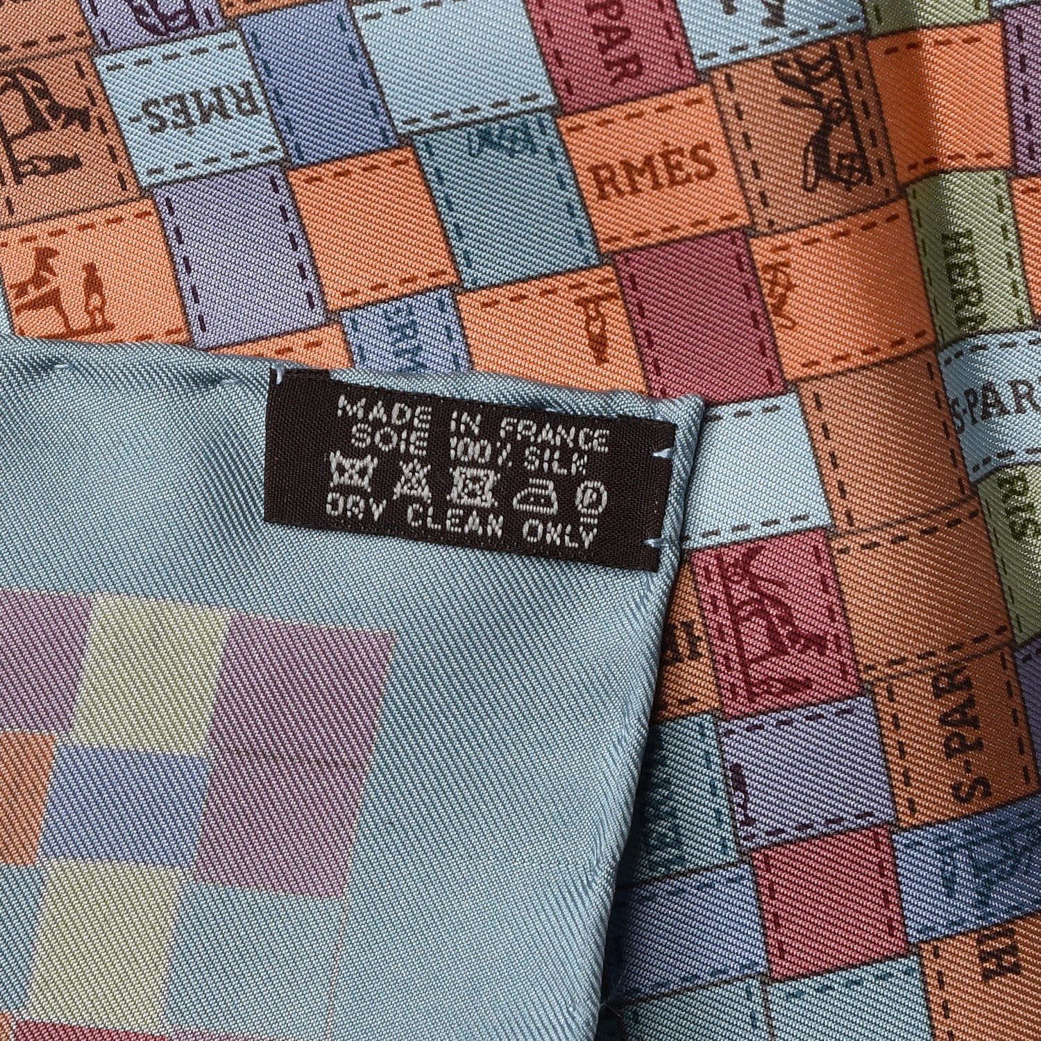 Hermes Silk Bolduc Au Carre Scarf 90 5 of 5