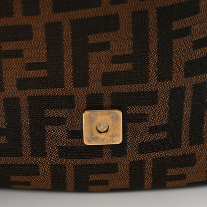 Fendi Zucca Vitello Artic Mini Messenger Bag Tobacco Castagna 11 of 11