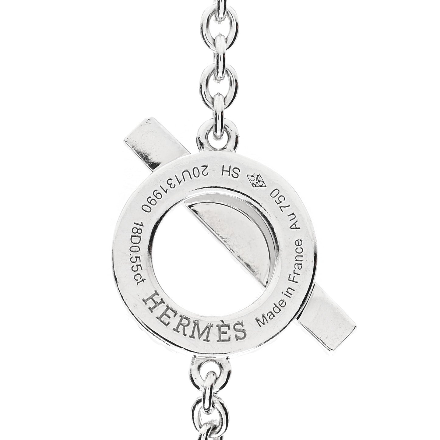 18K White Gold Diamond Finesse Bracelet SH
