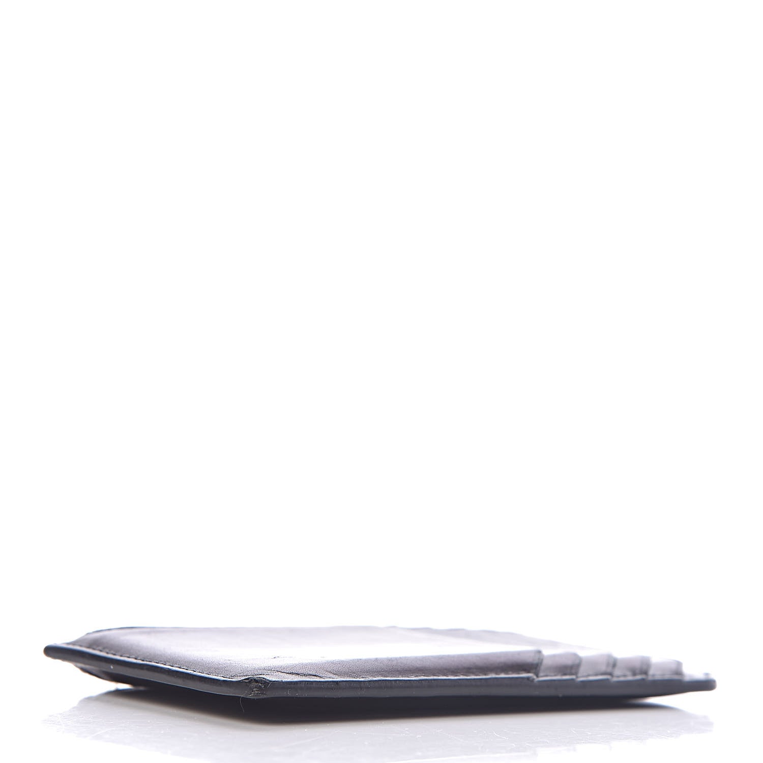 Saint Laurent Calfskin 5 Fragments Zip Pouch Card Holder Black 4 of 10