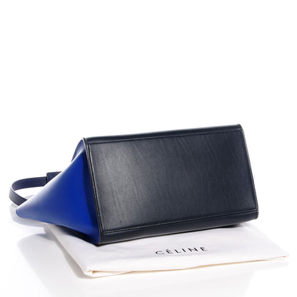 Celine Smooth Calfskin Medium Tri-Color Trapeze Ink 4 of 9