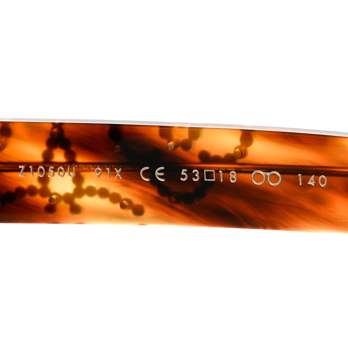 Studded La Piscine Sunglasses Z1050U Tortoise