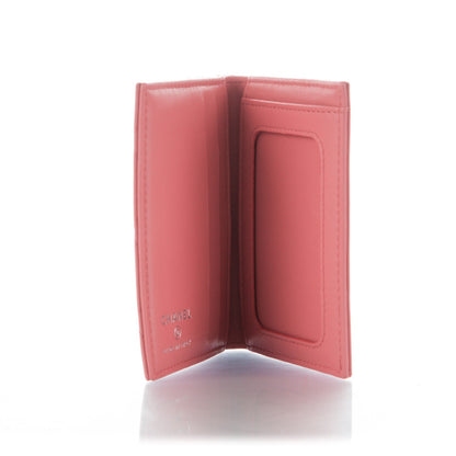 Chanel Lambskin Quilted Card Holder Wallet Pink 5 of 7