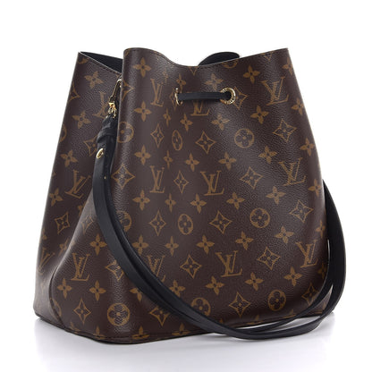 Louis Vuitton Monogram Neonoe MM Black 3 of 6