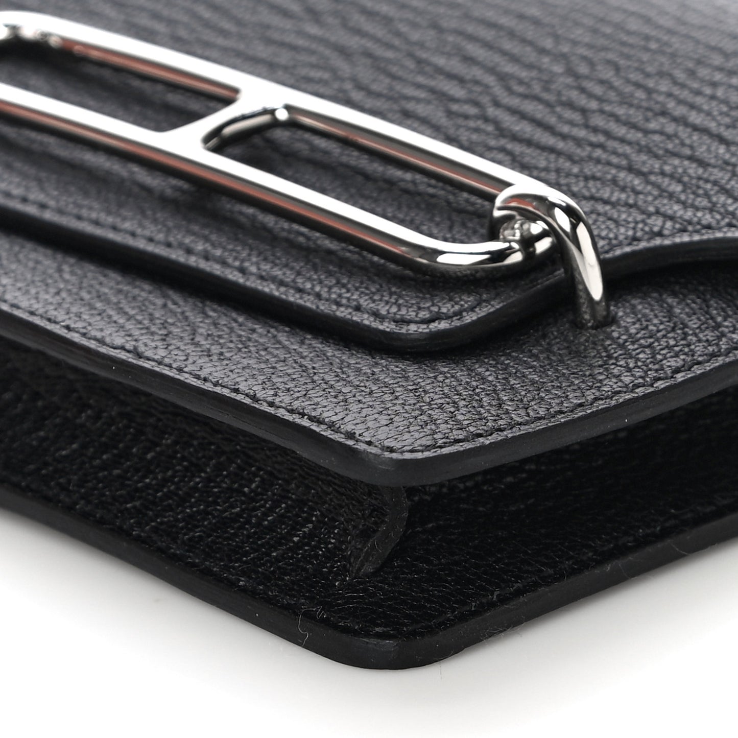Chevre Mysore Roulis Slim Wallet Black