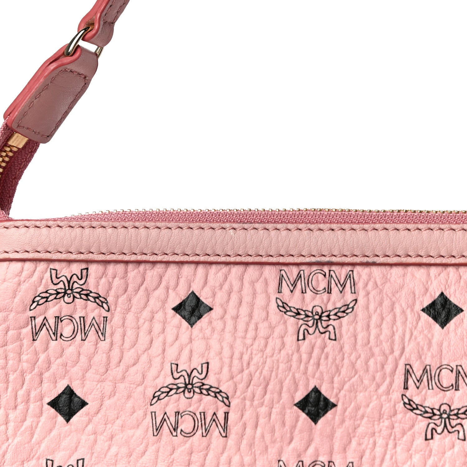MCM Visetos Liz Shopper Tote Pouch 11 of 11