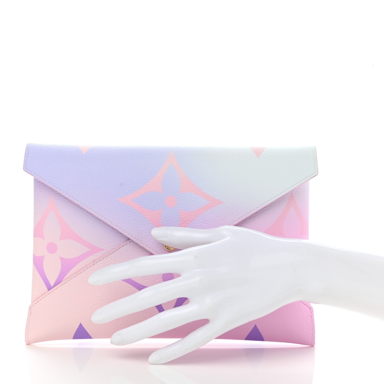 Louis Vuitton Monogram Giant Spring In The City Kirigami Pochette Set Sunset Pastel Midnight Fuchsia 3 of 9