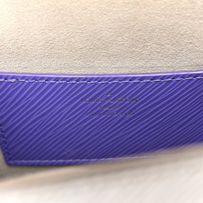 Louis Vuitton Epi Twist Shoulder Bag MM Purple Yellow Grey 6 of 14