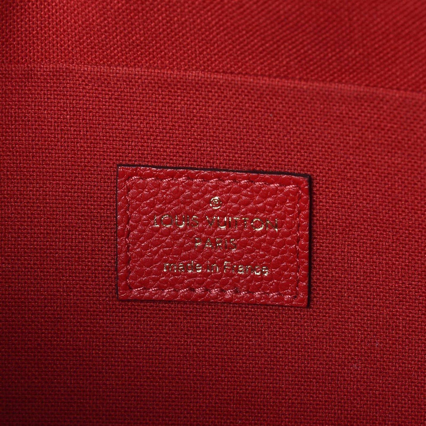Empreinte Pochette Felicie Chain Wallet Scarlet