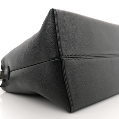Fendi Vitello Dolce Large By The Way Boston Bag Black 9 of 10