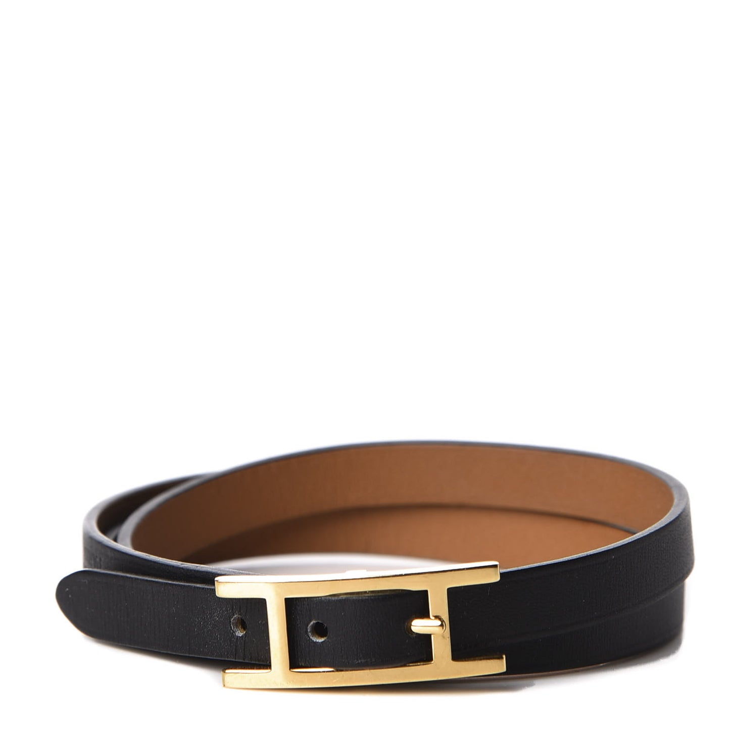 Chamonix Hapi 3MM Triple Tour Wrap Bracelet S Black