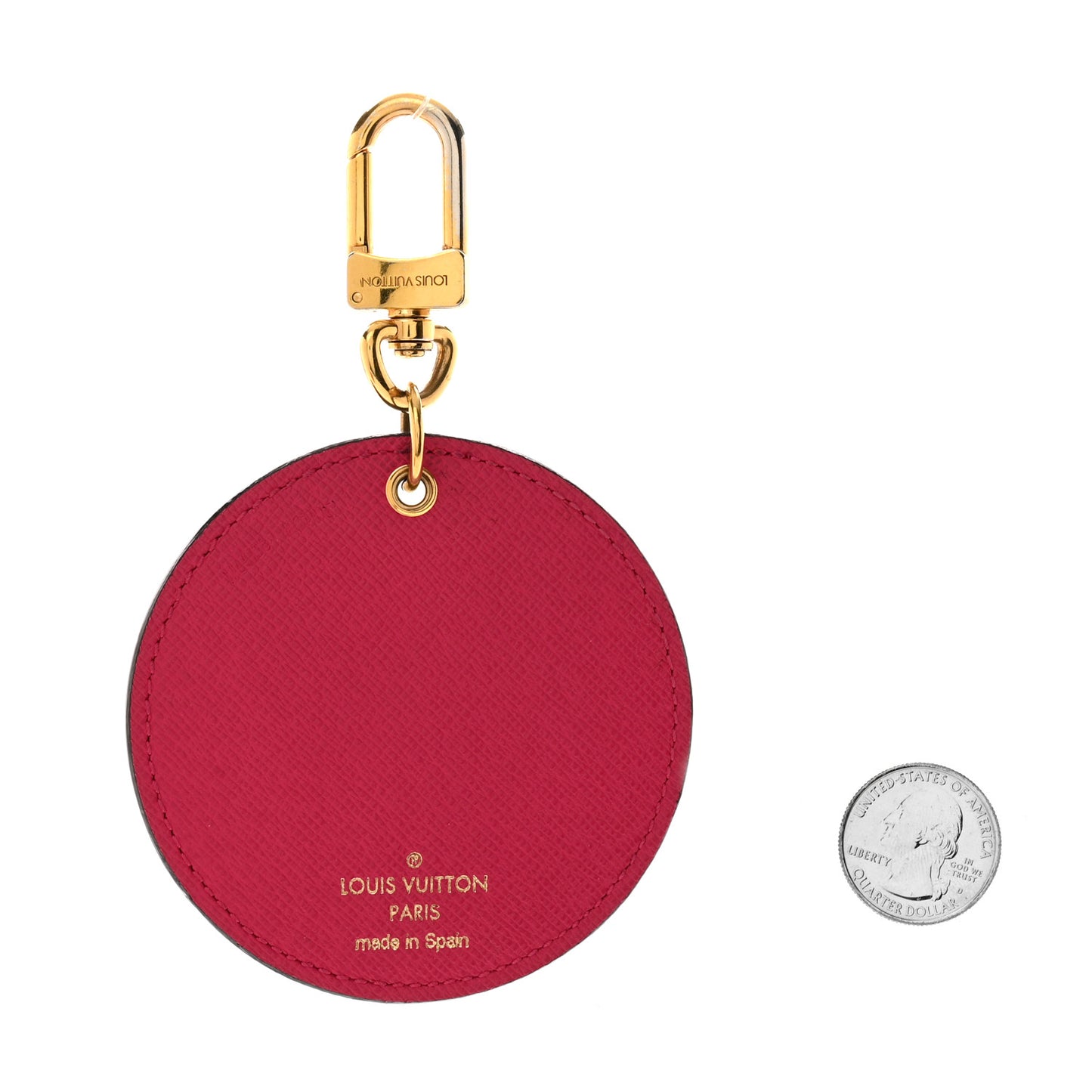 Monogram 2015 Christmas Animation Bag Charm Key Ring