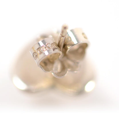 Tiffany Sterling Silver Puff Heart Earrings 3 of 5