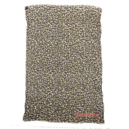 Louis Vuitton Cashmere Silk Leopard Stole Green 1 of 3