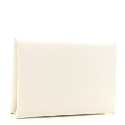 Hermes Evercolor Calvi Card Case Nata 3 of 10