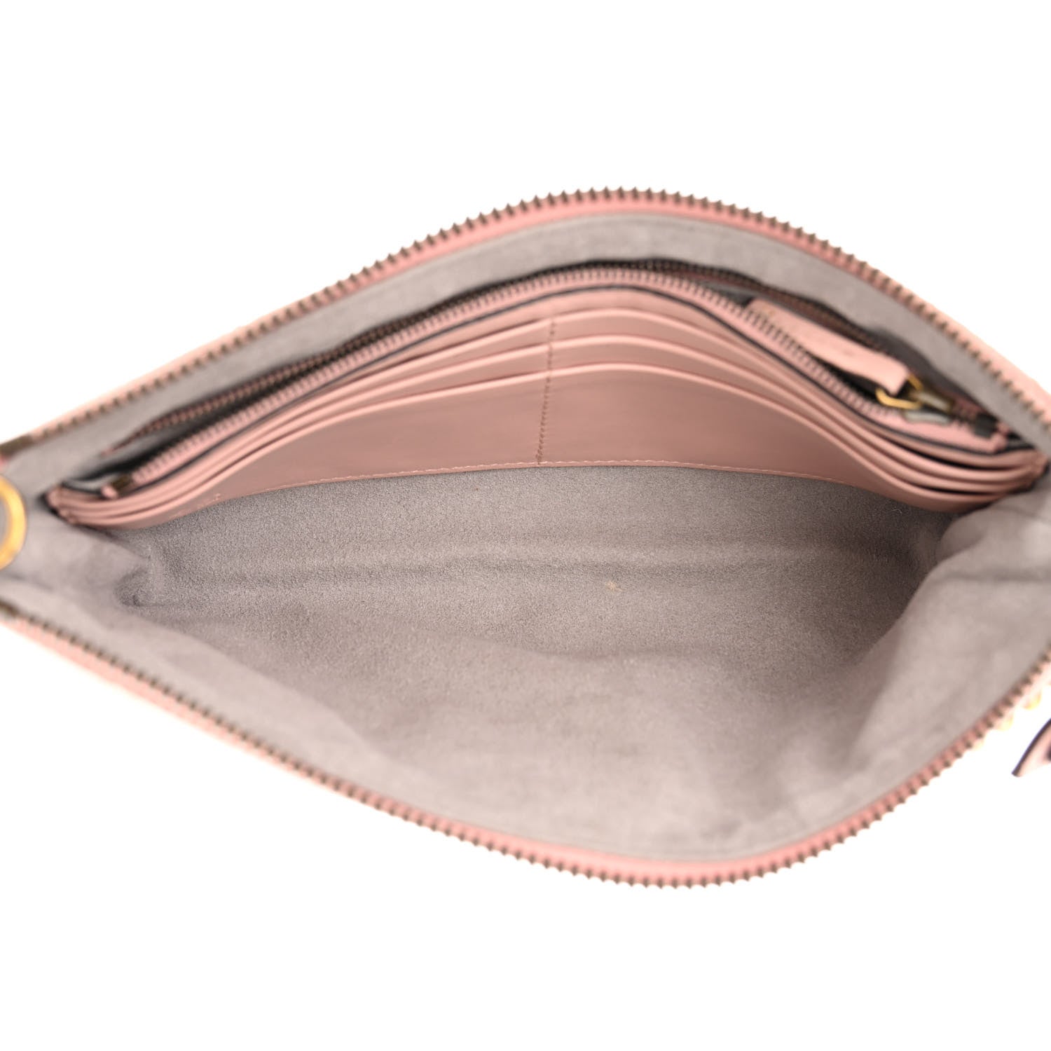 Gucci Calfskin Matelasse Mini GG Marmont Chain Bag Perfect Pink 5 of 12