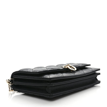 Christian Dior Lambskin Cannage Mini My Dior Bag Black 4 of 8