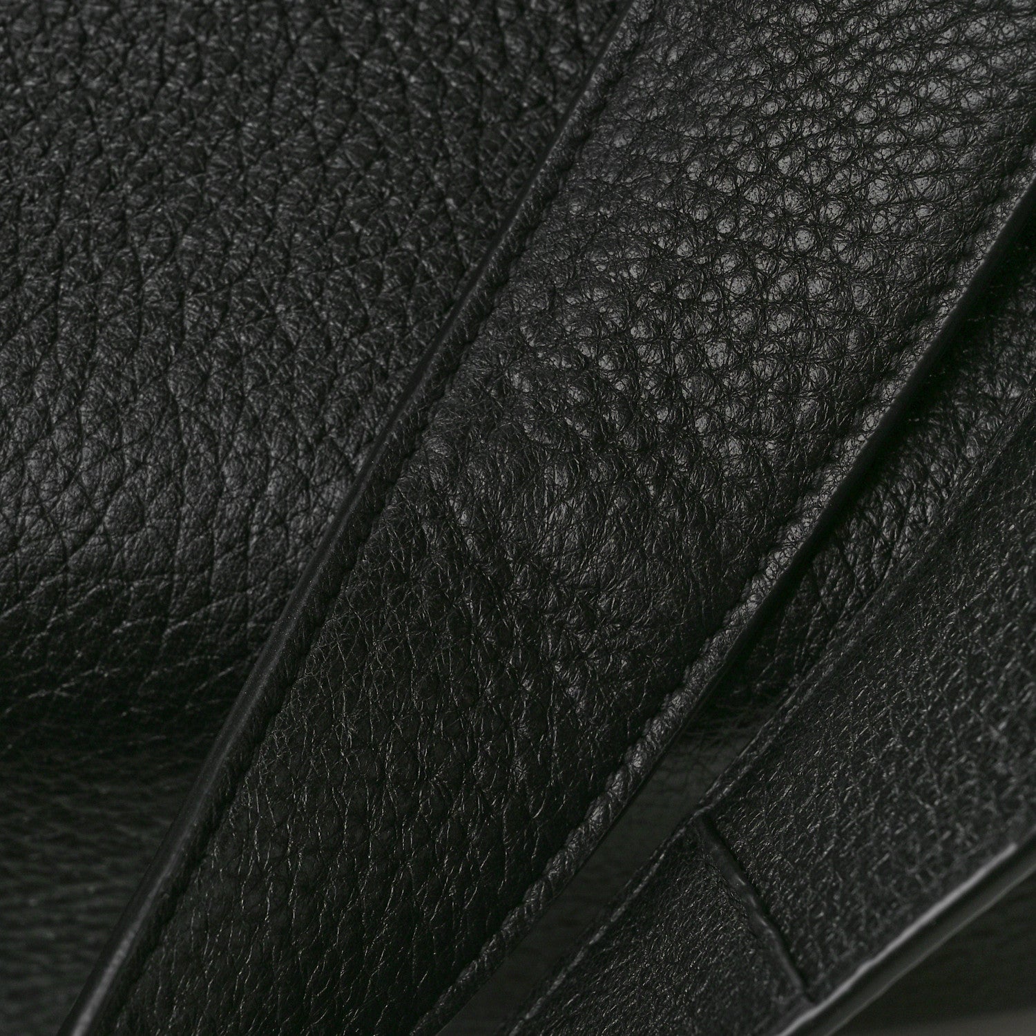 Saint Laurent Grained Deerskin Bea Tote Black 10 of 11