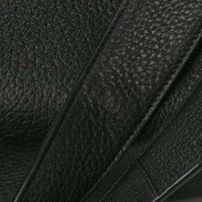 Saint Laurent Grained Deerskin Bea Tote Black 10 of 11